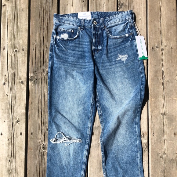 NWT H&M Concious Boyfriend jeans - Picture 6 of 8